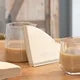 Viflosae Clearance Coffee Paper Unbleached Natural Brown 100 Sheets Large Capacity Filter Paper Clearance Items