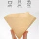 Viflosae Clearance Coffee Paper Unbleached Natural Brown 100 Sheets Large Capacity Filter Paper Clearance Items