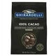 Ghirardelli 100% Cacao Unsweetened Chocolate Liquor Wafers 5lbs/2.27 kgs(2/Case)